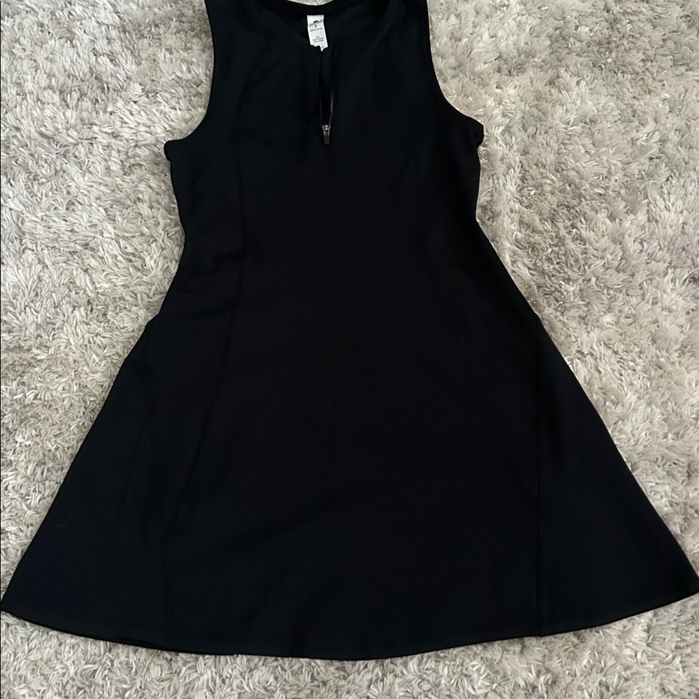 90 Degree By Reflex Black Mini Athletic Dress - Picture 4 of 6